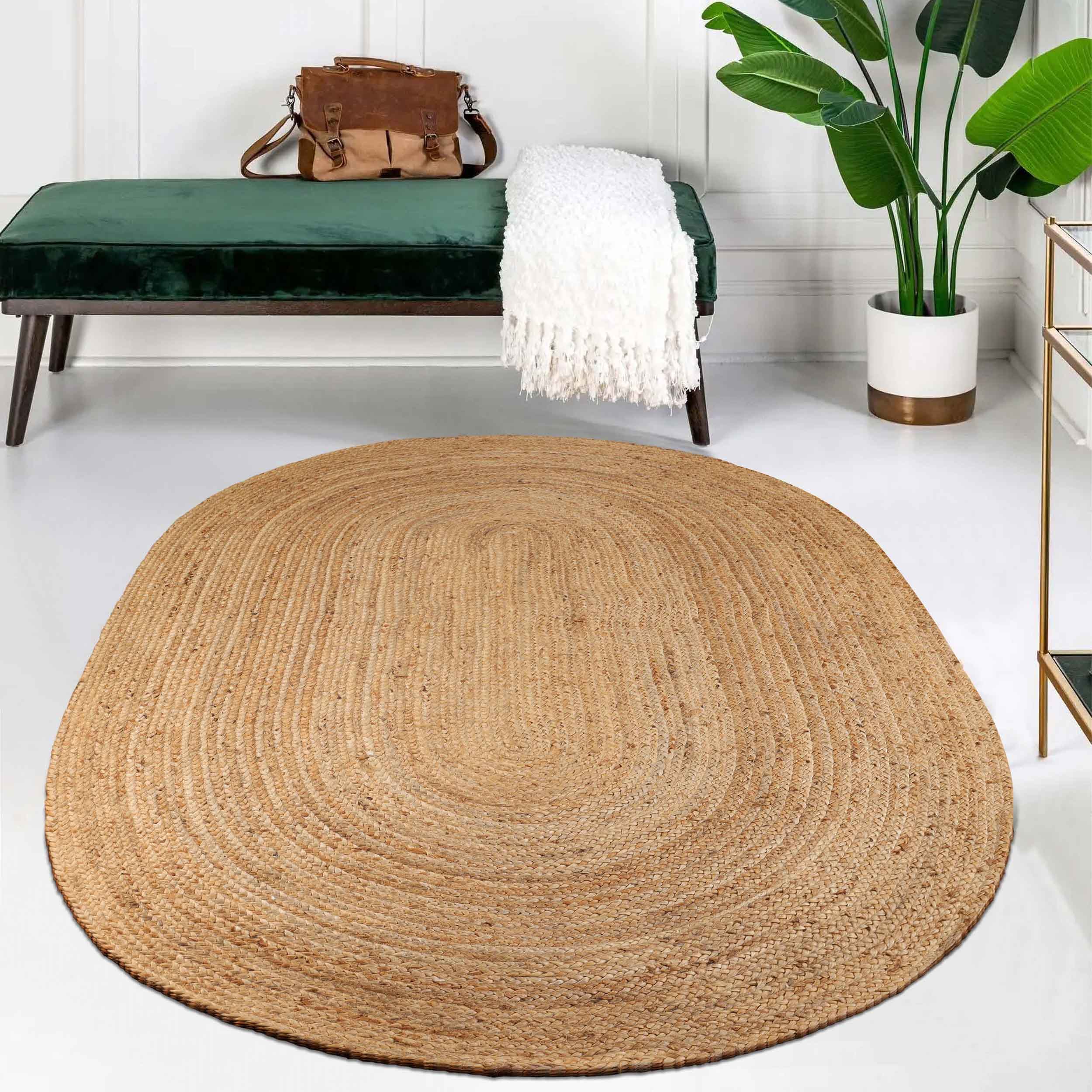 VHC Brands Sherwood Half Circle Jute Rug