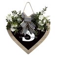 thumbnail image 1 of Farmhouse Heart Shaped Front Door Sign With 26 Letters Decorative Hanging Welcome For Outdoor Entryway, 1 of 5