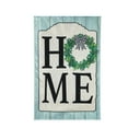 thumbnail image 1 of Farmhouse Home Wreath House Applique Flag, 1 of 1