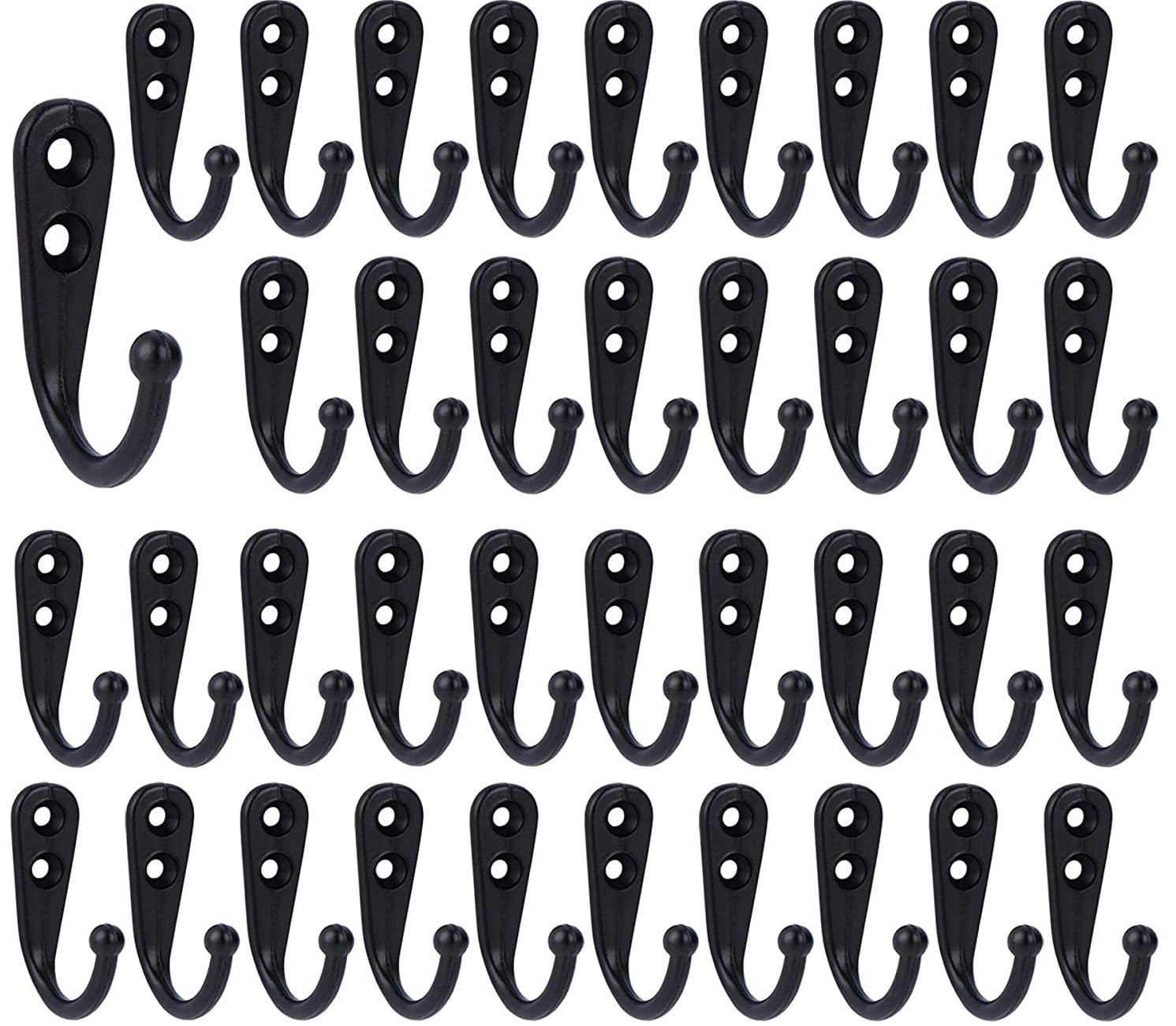 Farmhouse hooks black best sale