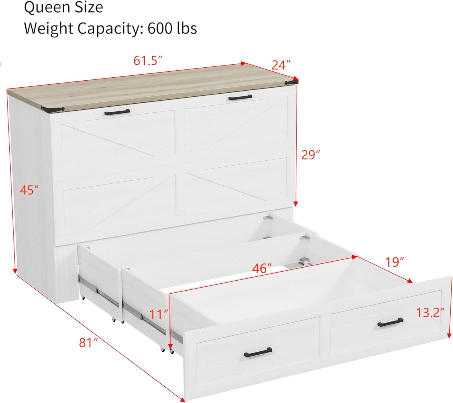 Murphy Bed with Dresser: Space-Saving Design for Modern Bedrooms