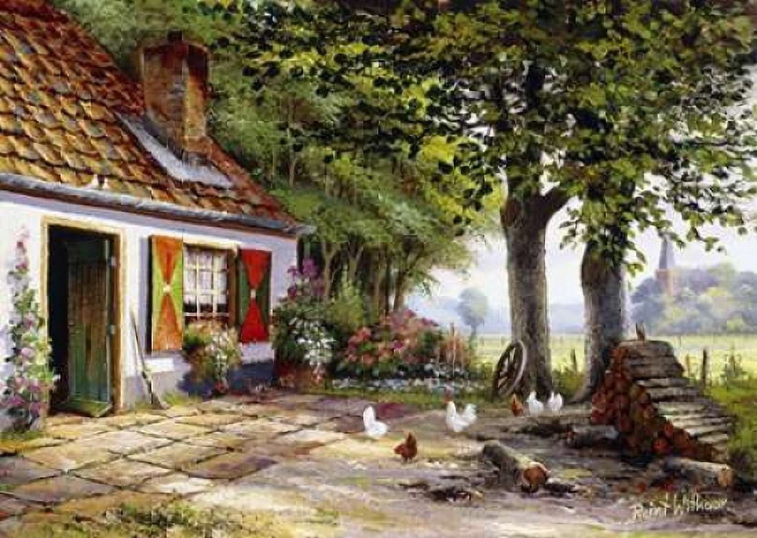 Farmhouse II Canvas Art - Reint Withaar (20 x 28)