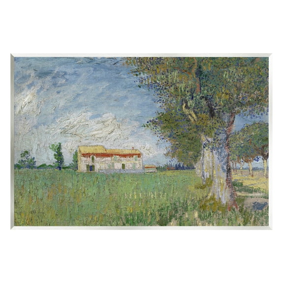 Farmhouse In The Corn Van Gogh Landscape Landscape Painting Unframed Art Print Wall Art