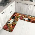 thumbnail image 1 of Farmhouse Kitchen Mat Set of 2 Anti Fatigue, Cushioned Wine Kitchen Rugs and Mats Non Skid Washable Absorbent, Rustic Kitchen Rug Comfort Mat Set for Kitchen Home, 17'''' x 47'''' + 17'''' x 30'''', 1 of 6