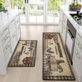 thumbnail image 1 of Farmhouse Kitchen Mat Set Anti Fatigue 2 Piece, Non-Skid Waterproof Kitchen Mats and Rugs Cushioned, Washable Kitchen Rug Chicken Floor Comfort Mats for Kitchen Home, 18'''' x 48'''' + 18'''' x 30'''', 1 of 6