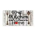thumbnail image 1 of Farmhouse Kitchen Mats Cushioned Anti-Fatigue Comfort Floor Mat, Ergonomic Memory Foam Kitchen Rug for Standing Comfort, Non-Slip Backing, Easy Clean, 1-pack,24" x 16" & 47" x 16", 1 of 2