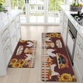 thumbnail image 1 of Farmhouse Kitchen Mats Sets 2 Piece, Rooster Kitchen Rugs and Mats Non Skid Washable, Kitchen Floor Mats Cushioned Anti Fatigue, Floor Comfort Mats for Home & Office, 18'''' x 48'''' + 18'''' x 30'''', 1 of 6