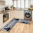 thumbnail image 1 of Farmhouse Kitchen Rug Set of 2, Standing Area Mats, Non-Slip Farmhouse Rugs and Mats, Washable Runner Rugs for Kitchen Farmhouse Sink Laundry Room Dining Room Ecoration, 1 of 6