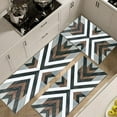 thumbnail image 1 of Farmhouse Kitchen Rug Sets 3 Piece,Brown Black White Non Slip Kitchen Rugs and Mats Set,Boho Geometric Rugs for Floor Washable Kitchen Floor Rugs for Hallway Laundry Room 20x32+20x47+20x59 Inch, 1 of 5