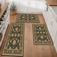 thumbnail image 1 of Farmhouse Kitchen Rugs Set 3 Piece, Boho Kitchen Mats for Floor, Non-Slip Kitchen Rug Waterproof Mats for Kitchen, Runner Rugs for Hallway Laundry Holiday Sink Decor, 1 of 12