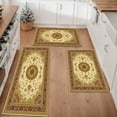 thumbnail image 1 of Farmhouse Kitchen Rugs Set 3 Piece, Boho Kitchen Mats for Floor, Non-Slip Kitchen Rug Waterproof Mats for Kitchen, Runner Rugs for Hallway Laundry Holiday Sink Decor, 1 of 12