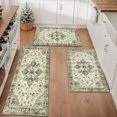 thumbnail image 1 of Farmhouse Kitchen Rugs Set 3 Piece, Boho Kitchen Mats for Floor, Non-Slip Kitchen Rug Waterproof Mats for Kitchen, Runner Rugs for Hallway Laundry Holiday Sink Decor, 1 of 12