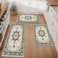thumbnail image 1 of Farmhouse Kitchen Rugs Set 3 Piece, Boho Kitchen Mats for Floor, Non-Slip Kitchen Rug Waterproof Mats for Kitchen, Runner Rugs for Hallway Laundry Holiday Sink Decor, 1 of 12