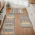 thumbnail image 1 of Farmhouse Kitchen Rugs Set 3 Piece, Boho Kitchen Mats for Floor, Non-Slip Kitchen Rug Waterproof Mats for Kitchen, Runner Rugs for Hallway Laundry Holiday Sink Decor, 1 of 12