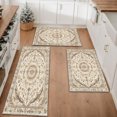 thumbnail image 1 of Farmhouse Kitchen Rugs Set 3 Piece, Boho Kitchen Mats for Floor, Non-Slip Kitchen Rug Waterproof Mats for Kitchen, Runner Rugs for Hallway Laundry Holiday Sink Decor, 1 of 12