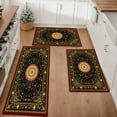 thumbnail image 1 of Farmhouse Kitchen Rugs Set 3 Piece, Boho Kitchen Mats for Floor, Non-Slip Kitchen Rug Waterproof Mats for Kitchen, Runner Rugs for Hallway Laundry Holiday Sink Decor, 1 of 12