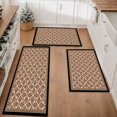thumbnail image 1 of Farmhouse Kitchen Rugs Set 3 Piece, Boho Kitchen Mats for Floor, Non-Slip Kitchen Rug Waterproof Mats for Kitchen, Runner Rugs for Hallway Laundry Holiday Sink Decor, 1 of 12