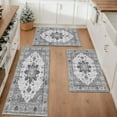 thumbnail image 1 of Farmhouse Kitchen Rugs Set 3 Piece, Boho Kitchen Mats for Floor, Non-Slip Kitchen Rug Waterproof Mats for Kitchen, Runner Rugs for Hallway Laundry Holiday Sink Decor, 1 of 12