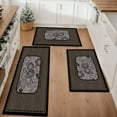 thumbnail image 1 of Farmhouse Kitchen Rugs Set 3 Piece, Boho Kitchen Mats for Floor, Non-Slip Kitchen Rug Waterproof Mats for Kitchen, Runner Rugs for Hallway Laundry Holiday Sink Decor, 1 of 12