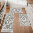 thumbnail image 1 of Farmhouse Kitchen Rugs Set 3 Piece, Boho Kitchen Mats for Floor, Non-Slip Kitchen Rug Waterproof Mats for Kitchen, Runner Rugs for Hallway Laundry Holiday Sink Decor, 1 of 12