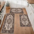 thumbnail image 1 of Farmhouse Kitchen Rugs Set 3 Piece, Boho Kitchen Mats for Floor, Non-Slip Kitchen Rug Waterproof Mats for Kitchen, Runner Rugs for Hallway Laundry Holiday Sink Decor, 1 of 12