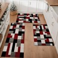 thumbnail image 1 of Farmhouse Kitchen Rugs Set 3 Piece, Boho Kitchen Mats for Floor, Non-Slip Kitchen Rug Waterproof Mats for Kitchen, Runner Rugs for Hallway Laundry Holiday Sink Decor, 1 of 12
