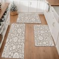 thumbnail image 1 of Farmhouse Kitchen Rugs Set 3 Piece, Boho Kitchen Mats for Floor, Non-Slip Kitchen Rug Waterproof Mats for Kitchen, Runner Rugs for Hallway Laundry Holiday Sink Decor, 1 of 12