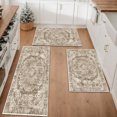 thumbnail image 1 of Farmhouse Kitchen Rugs Set 3 Piece, Boho Kitchen Mats for Floor, Non-Slip Kitchen Rug Waterproof Mats for Kitchen, Runner Rugs for Hallway Laundry Holiday Sink Decor, 1 of 12