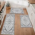 thumbnail image 1 of Farmhouse Kitchen Rugs Set 3 Piece, Boho Kitchen Mats for Floor, Non-Slip Kitchen Rug Waterproof Mats for Kitchen, Runner Rugs for Hallway Laundry Holiday Sink Decor, 1 of 12