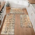 thumbnail image 1 of Farmhouse Kitchen Rugs Set 3 Piece, Boho Kitchen Mats for Floor, Non-Slip Kitchen Rug Waterproof Mats for Kitchen, Runner Rugs for Hallway Laundry Holiday Sink Decor, 1 of 12