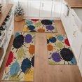 thumbnail image 1 of Farmhouse Kitchen Rugs Set 3 Piece, Boho Kitchen Mats for Floor, Non-Slip Kitchen Rug Waterproof Mats for Kitchen, Runner Rugs for Hallway Laundry Holiday Sink Decor, 1 of 12