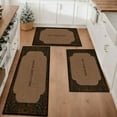 thumbnail image 1 of Farmhouse Kitchen Rugs Set 3 Piece, Boho Kitchen Mats for Floor, Non-Slip Kitchen Rug Waterproof Mats for Kitchen, Runner Rugs for Hallway Laundry Holiday Sink Decor, 1 of 12