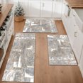 thumbnail image 1 of Farmhouse Kitchen Rugs Set 3 Piece, Boho Kitchen Mats for Floor, Non-Slip Kitchen Rug Waterproof Mats for Kitchen, Runner Rugs for Hallway Laundry Holiday Sink Decor, 1 of 12