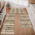 thumbnail image 1 of Farmhouse Kitchen Rugs Set 3 Piece, Boho Kitchen Mats for Floor, Non-Slip Kitchen Rug Waterproof Mats for Kitchen, Runner Rugs for Hallway Laundry Holiday Sink Decor, 1 of 12
