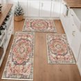 thumbnail image 1 of Farmhouse Kitchen Rugs Set 3 Piece, Boho Kitchen Mats for Floor, Non-Slip Kitchen Rug Waterproof Mats for Kitchen, Runner Rugs for Hallway Laundry Holiday Sink Decor, 1 of 12