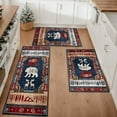 thumbnail image 1 of Farmhouse Kitchen Rugs Set 3 Piece, Boho Kitchen Mats for Floor, Non-Slip Kitchen Rug Waterproof Mats for Kitchen, Runner Rugs for Hallway Laundry Holiday Sink Decor, 1 of 12