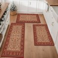 thumbnail image 1 of Farmhouse Kitchen Rugs Set 3 Piece, Boho Kitchen Mats for Floor, Non-Slip Kitchen Rug Waterproof Mats for Kitchen, Runner Rugs for Hallway Laundry Holiday Sink Decor, 1 of 12