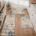 thumbnail image 1 of Farmhouse Kitchen Rugs Set 3 Piece, Boho Kitchen Mats for Floor, Non-Slip Kitchen Rug Waterproof Mats for Kitchen, Runner Rugs for Hallway Laundry Holiday Sink Decor, 1 of 12