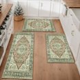 thumbnail image 1 of Farmhouse Kitchen Rugs Set 3 Piece, Boho Kitchen Mats for Floor, Non-Slip Kitchen Rug Waterproof Mats for Kitchen, Runner Rugs for Hallway Laundry Holiday Sink Decor, 1 of 12