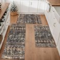 thumbnail image 1 of Farmhouse Kitchen Rugs Set 3 Piece, Boho Kitchen Mats for Floor, Non-Slip Kitchen Rug Waterproof Mats for Kitchen, Runner Rugs for Hallway Laundry Holiday Sink Decor, 1 of 12