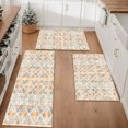 thumbnail image 1 of Farmhouse Kitchen Rugs Set 3 Piece, Boho Kitchen Mats for Floor, Non-Slip Kitchen Rug Waterproof Mats for Kitchen, Runner Rugs for Hallway Laundry Holiday Sink Decor, 1 of 12