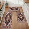 thumbnail image 1 of Farmhouse Kitchen Rugs Set 3 Piece, Boho Kitchen Mats for Floor, Non-Slip Kitchen Rug Waterproof Mats for Kitchen, Runner Rugs for Hallway Laundry Holiday Sink Decor, 1 of 12