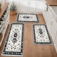 thumbnail image 1 of Farmhouse Kitchen Rugs Set 3 Piece, Boho Kitchen Mats for Floor, Non-Slip Kitchen Rug Waterproof Mats for Kitchen, Runner Rugs for Hallway Laundry Holiday Sink Decor, 1 of 12