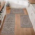 thumbnail image 1 of Farmhouse Kitchen Rugs Set 3 Piece, Boho Kitchen Mats for Floor, Non-Slip Kitchen Rug Waterproof Mats for Kitchen, Runner Rugs for Hallway Laundry Holiday Sink Decor, 1 of 12