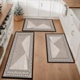 thumbnail image 1 of Farmhouse Kitchen Rugs Set 3 Piece, Boho Kitchen Mats for Floor, Non-Slip Kitchen Rug Waterproof Mats for Kitchen, Runner Rugs for Hallway Laundry Holiday Sink Decor, 1 of 12