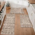 thumbnail image 1 of Farmhouse Kitchen Rugs Set 3 Piece, Boho Kitchen Mats for Floor, Non-Slip Kitchen Rug Waterproof Mats for Kitchen, Runner Rugs for Hallway Laundry Holiday Sink Decor, 1 of 12