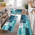 thumbnail image 1 of Farmhouse Kitchen Rugs Sets of 3, Kitchen Runner Rugs Non Slip Washable, Boho Kitchen Mats for Floor, Indoor Door Mat Entrance, Laundry Room Rug, Thick Kitchen Floor Mat Carpet, 1 of 6
