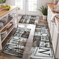 thumbnail image 1 of Farmhouse Kitchen Rugs Sets of 3 Non Slip, Cushioned Wooden Kitchen Floor Mats Anti Fatigue Mats PVC Waterproof Kitchen Runner Rug Sink Comfort Mat Board,18" x 30" + 18'''' x 48'''' + 18'''' x 60'''', 1 of 6