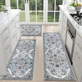 thumbnail image 1 of Farmhouse Kitchen Rugs Sets of 3 Non Slip Washable Kitchen Rugs and Mats Boho Kitchen Mats for Floor Kitchen Runner Rug Kitchen Carpet Rug Runner for Hallways Kitchen Laundry, 1 of 6