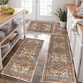 thumbnail image 1 of Farmhouse Kitchen Rugs Sets 3 Piece with Runner, Non Slip Kitchen Rugs and Mats Set Non Skid Washable Kitchen Floor Mat for Kitchen Floor Hallway Living Room Office Entryway, 1 of 6